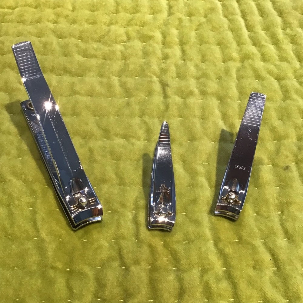 Nail Clippers - Set of 3 Various Sizes